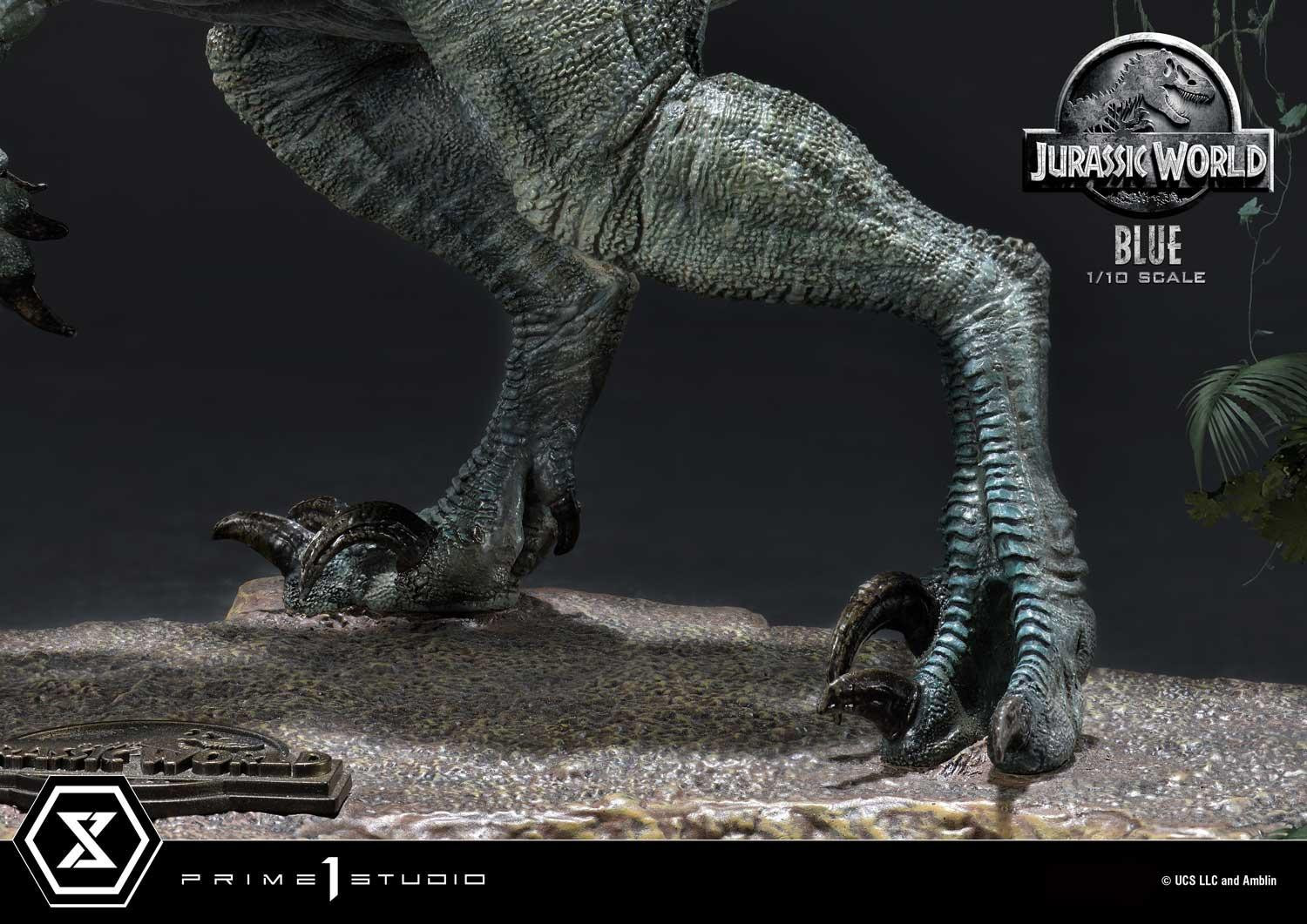 Jurassic World - Blue - Prime Collectible Figures  (PCFJW-03) - 1/10 - Open Mouth (Prime 1 Studio)