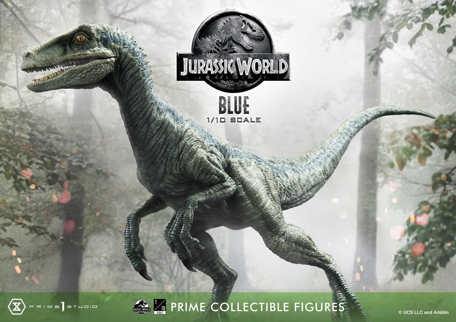 Jurassic World - Blue - Prime Collectible Figures  (PCFJW-03) - 1/10 - Open Mouth (Prime 1 Studio)