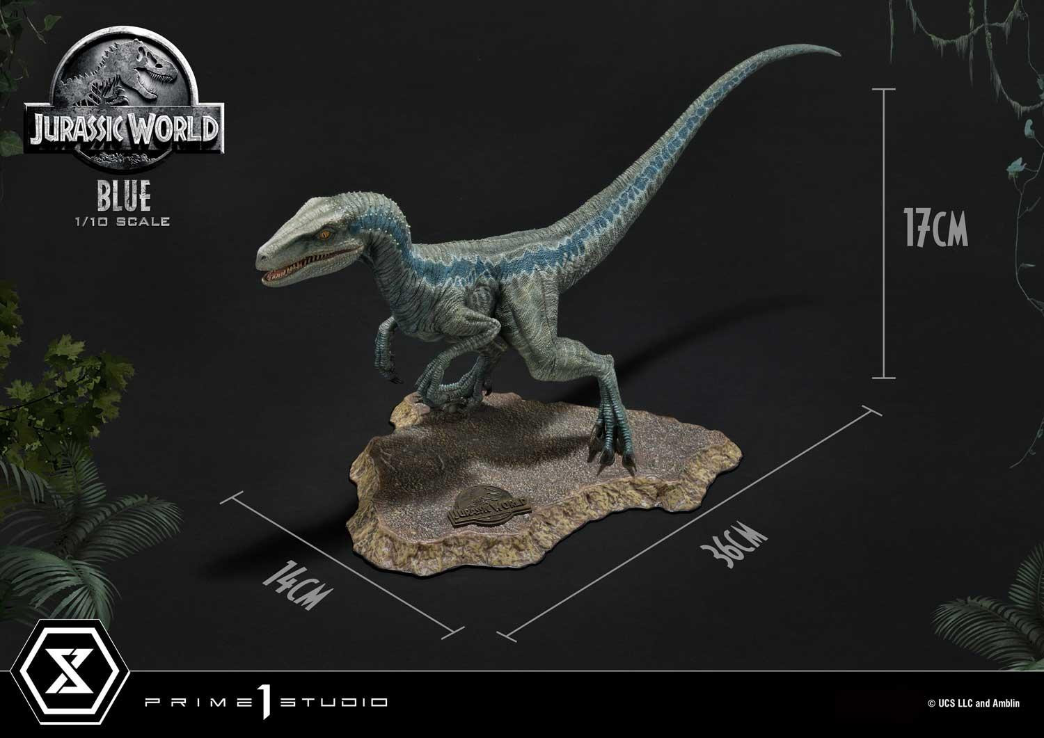 Jurassic World - Blue - Prime Collectible Figures  (PCFJW-03) - 1/10 - Open Mouth (Prime 1 Studio)