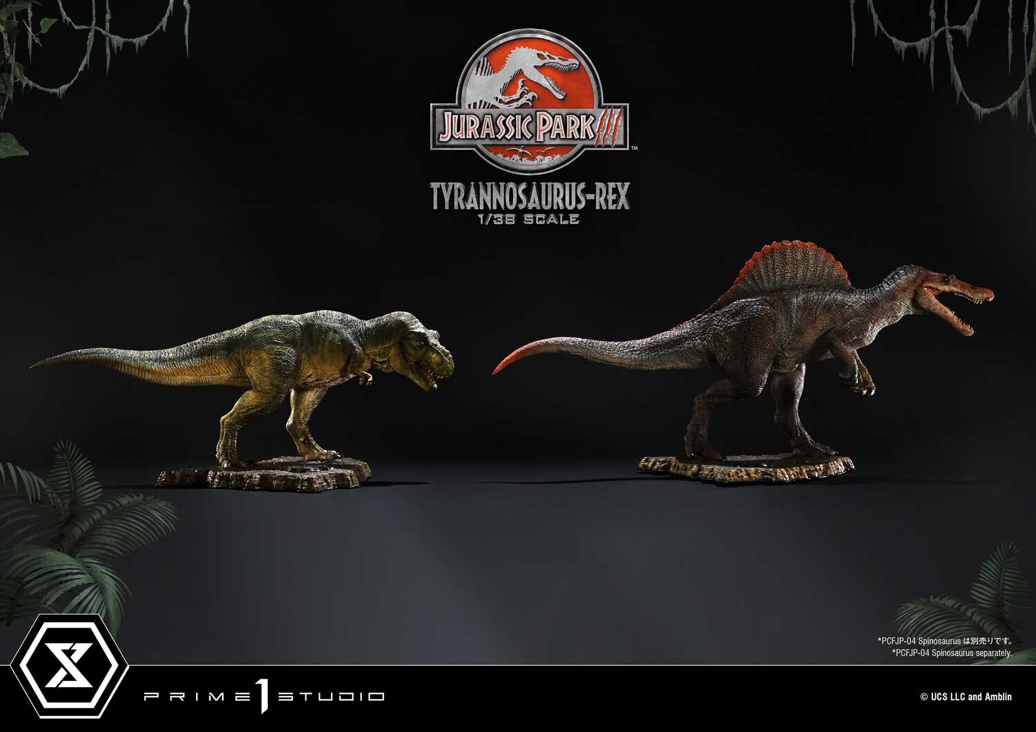 Jurassic Park III - Spinosaurus - Prime Collectible Figures  (PCFJP-04) - 1/38 (Prime 1 Studio)