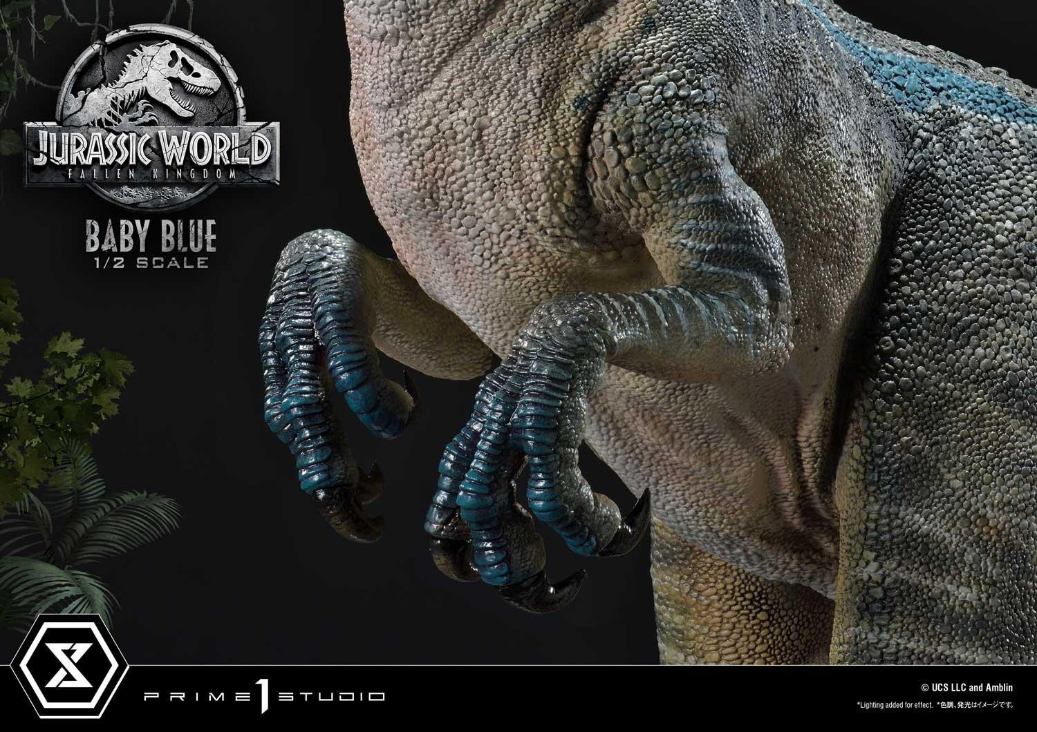 Jurassic World: Fallen Kingdom - Blue - Legacy Museum Collection  (LMCJW2-08) - 1/2 - Baby (Prime 1 Studio) photo 5
