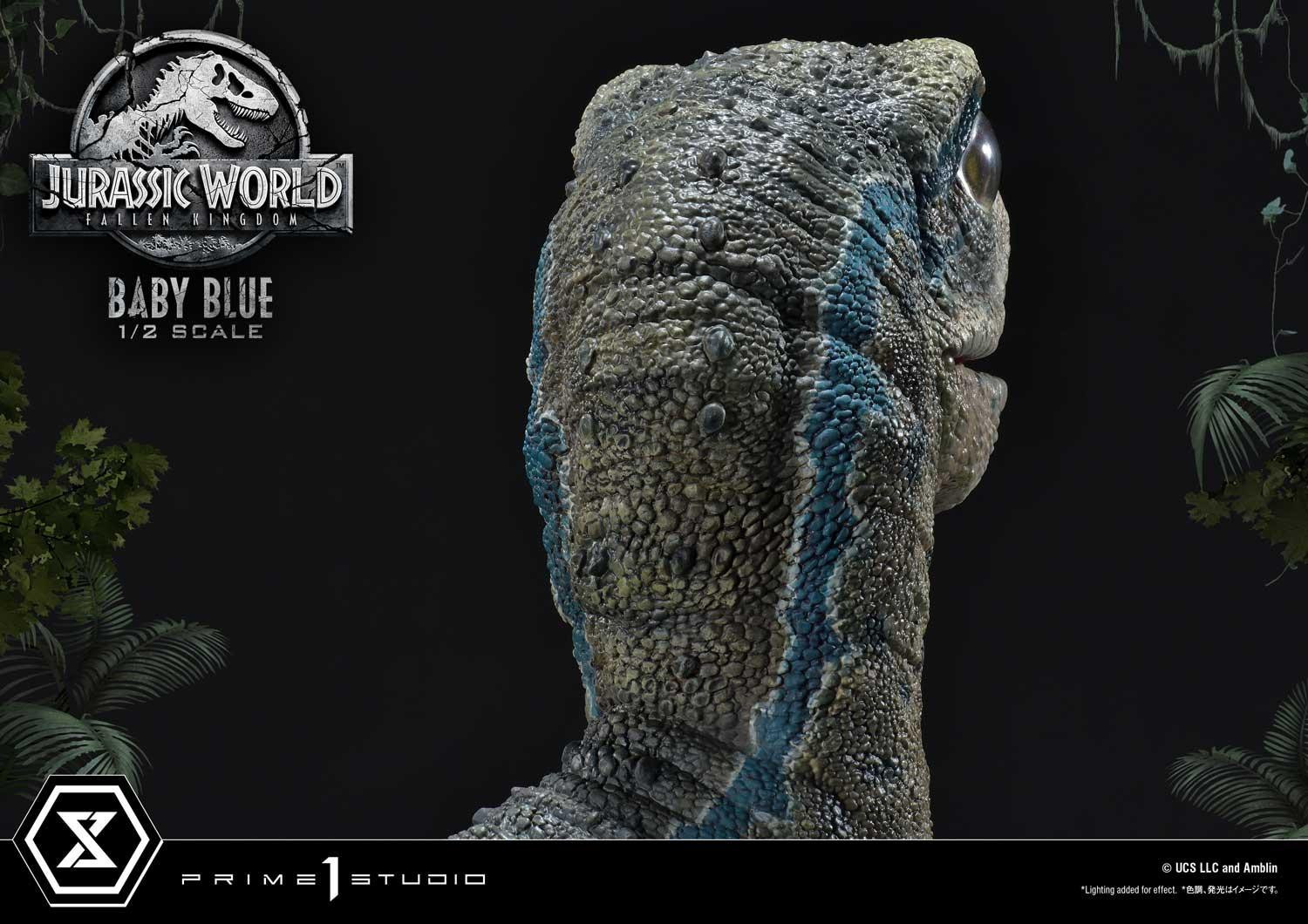 Jurassic World: Fallen Kingdom - Blue - Legacy Museum Collection  (LMCJW2-08) - 1/2 - Baby (Prime 1 Studio) photo 6