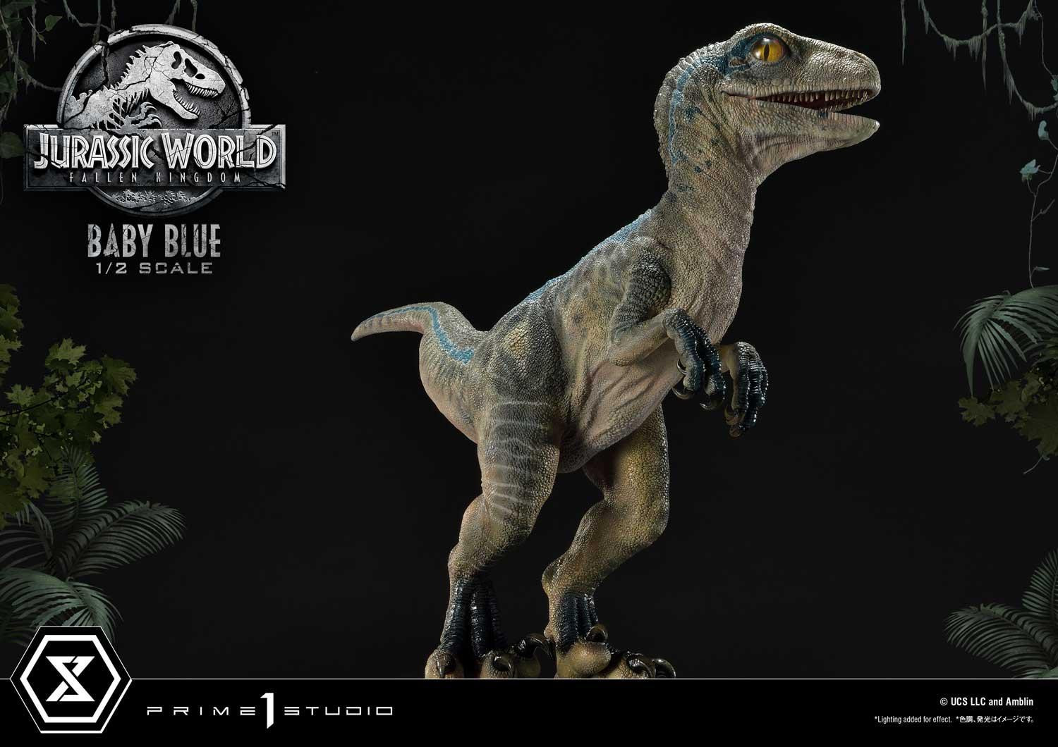 Jurassic World: Fallen Kingdom - Blue - Legacy Museum Collection  (LMCJW2-08) - 1/2 - Baby (Prime 1 Studio) photo 9