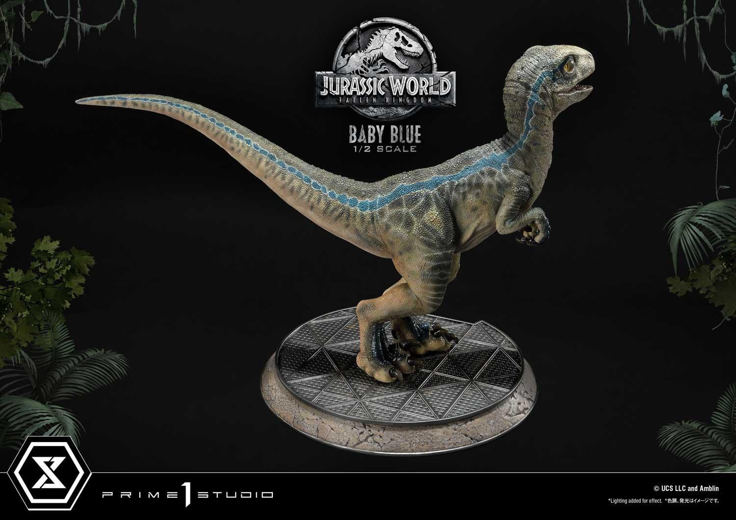 Jurassic World: Fallen Kingdom - Blue - Legacy Museum Collection  (LMCJW2-08) - 1/2 - Baby (Prime 1 Studio) photo 11
