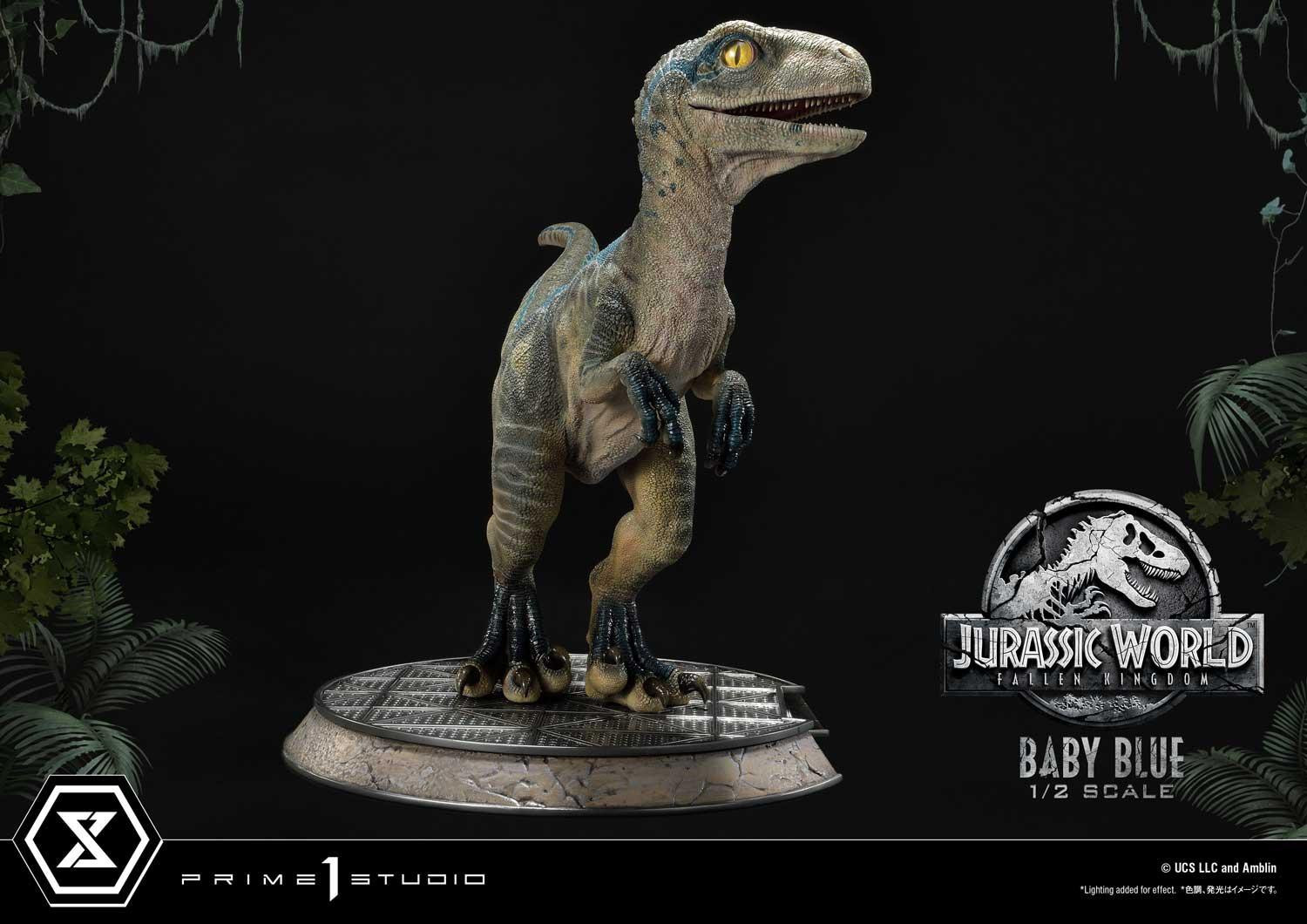 Jurassic World: Fallen Kingdom - Blue - Legacy Museum Collection  (LMCJW2-08) - 1/2 - Baby (Prime 1 Studio) photo 12