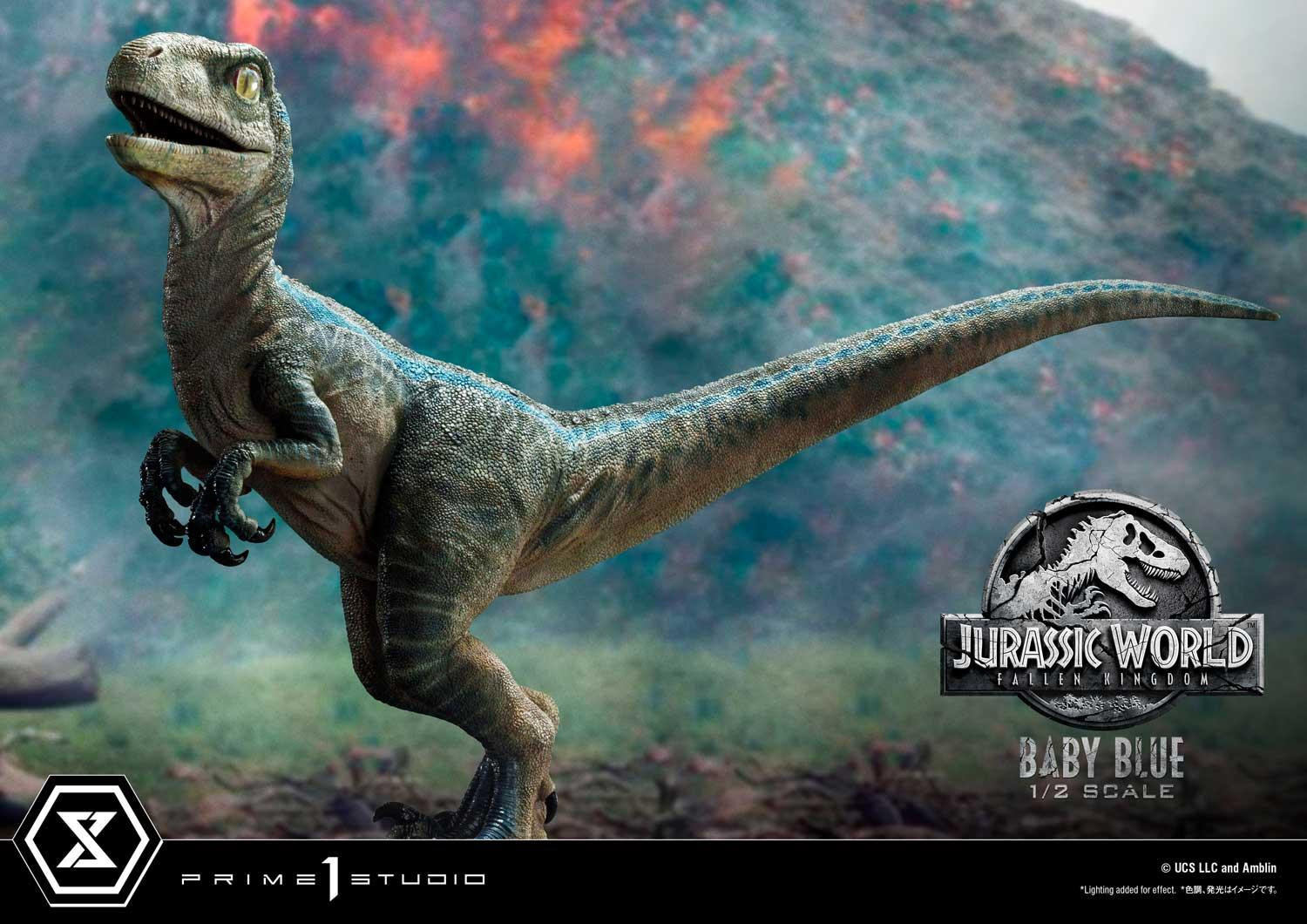 Jurassic World: Fallen Kingdom - Blue - Legacy Museum Collection  (LMCJW2-08) - 1/2 - Baby (Prime 1 Studio) photo 13