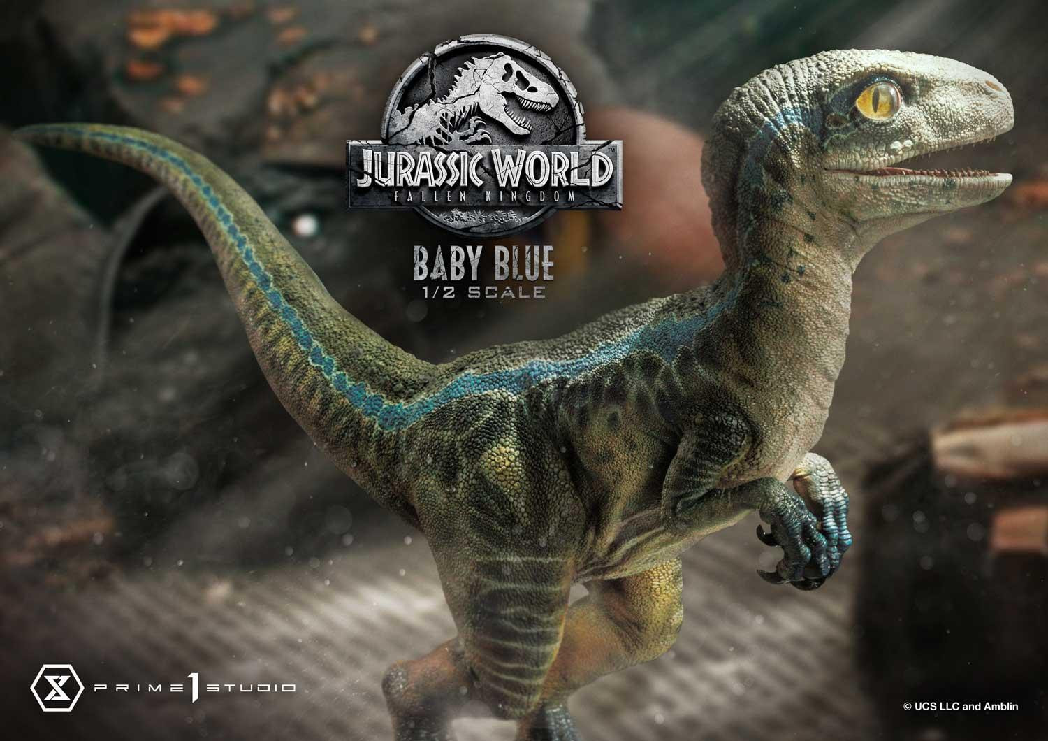 Jurassic World: Fallen Kingdom - Blue - Legacy Museum Collection  (LMCJW2-08) - 1/2 - Baby (Prime 1 Studio) photo 15