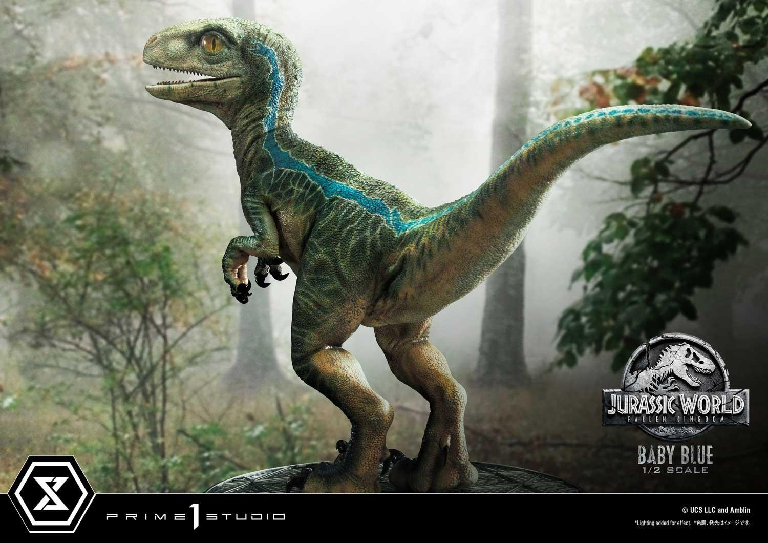 Jurassic World: Fallen Kingdom - Blue - Legacy Museum Collection  (LMCJW2-08) - 1/2 - Baby (Prime 1 Studio) photo 19