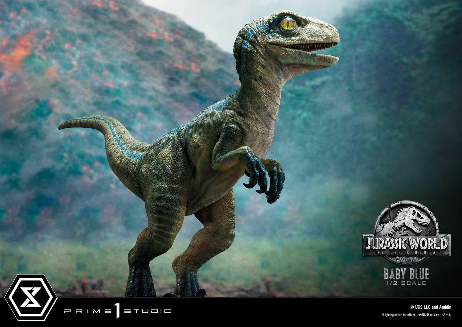 Jurassic World: Fallen Kingdom - Blue - Legacy Museum Collection  (LMCJW2-08) - 1/2 - Baby (Prime 1 Studio) photo 20
