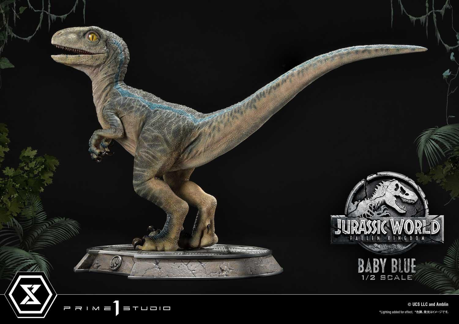 Jurassic World: Fallen Kingdom - Blue - Legacy Museum Collection  (LMCJW2-08) - 1/2 - Baby (Prime 1 Studio) photo 26