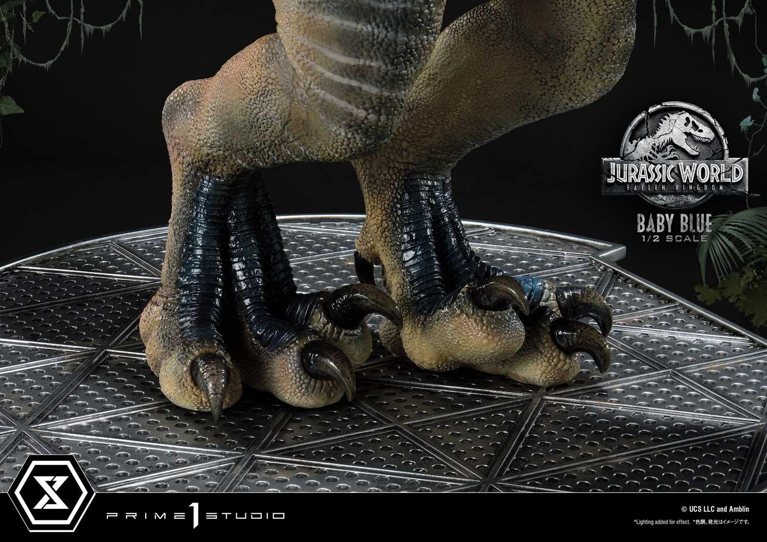 Jurassic World: Fallen Kingdom - Blue - Legacy Museum Collection  (LMCJW2-08) - 1/2 - Baby (Prime 1 Studio) photo 28