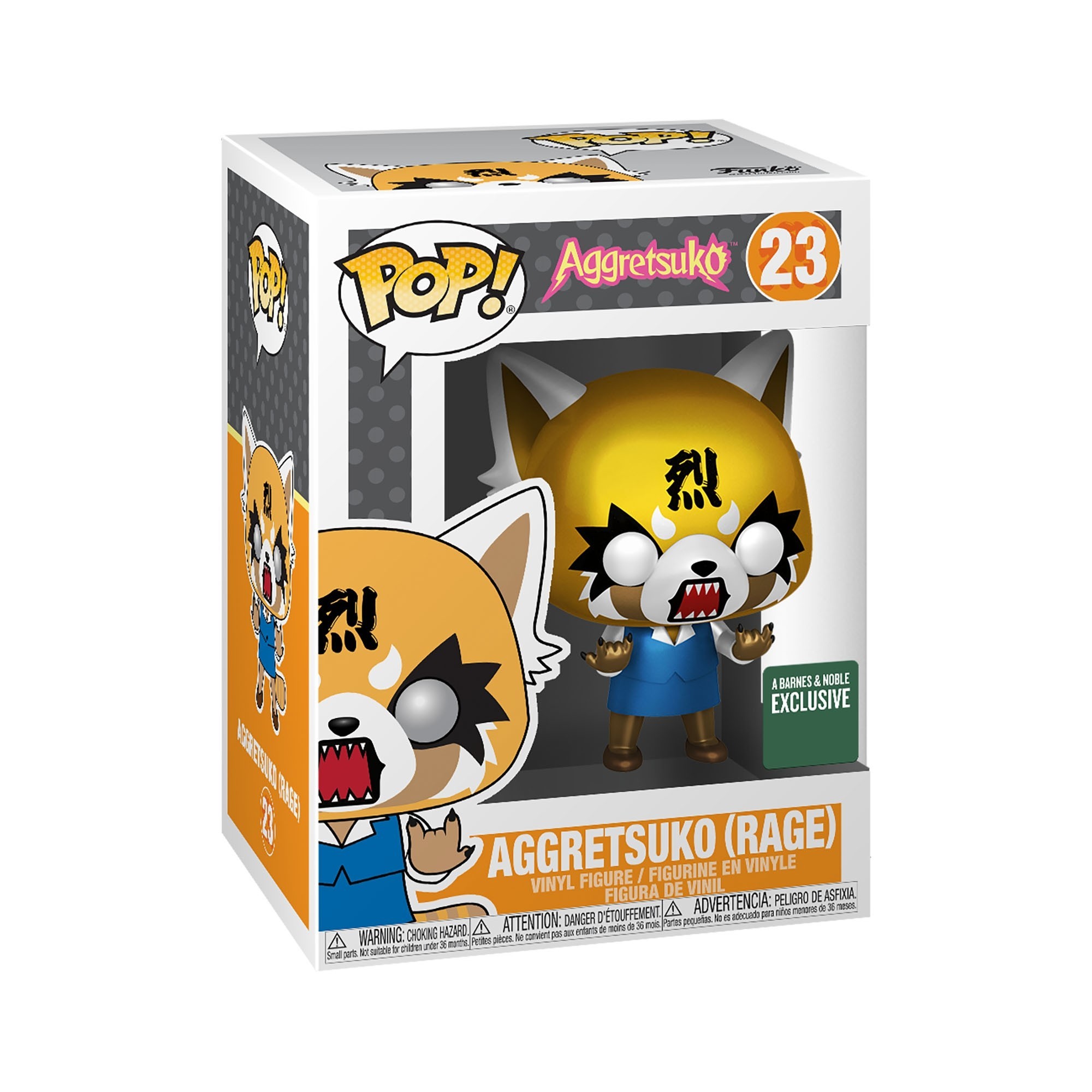 Aggressive Retsuko - Retsuko - POP! Vinyl  (23) - Rage, Metallic (Funko Toys)