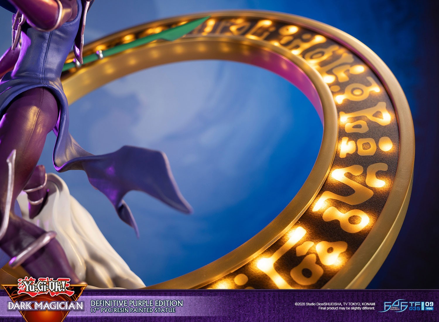 Yu-Gi-Oh! Duel Monsters - Black Magician - Definitive Purple Edition (First 4 Figures, Konami)