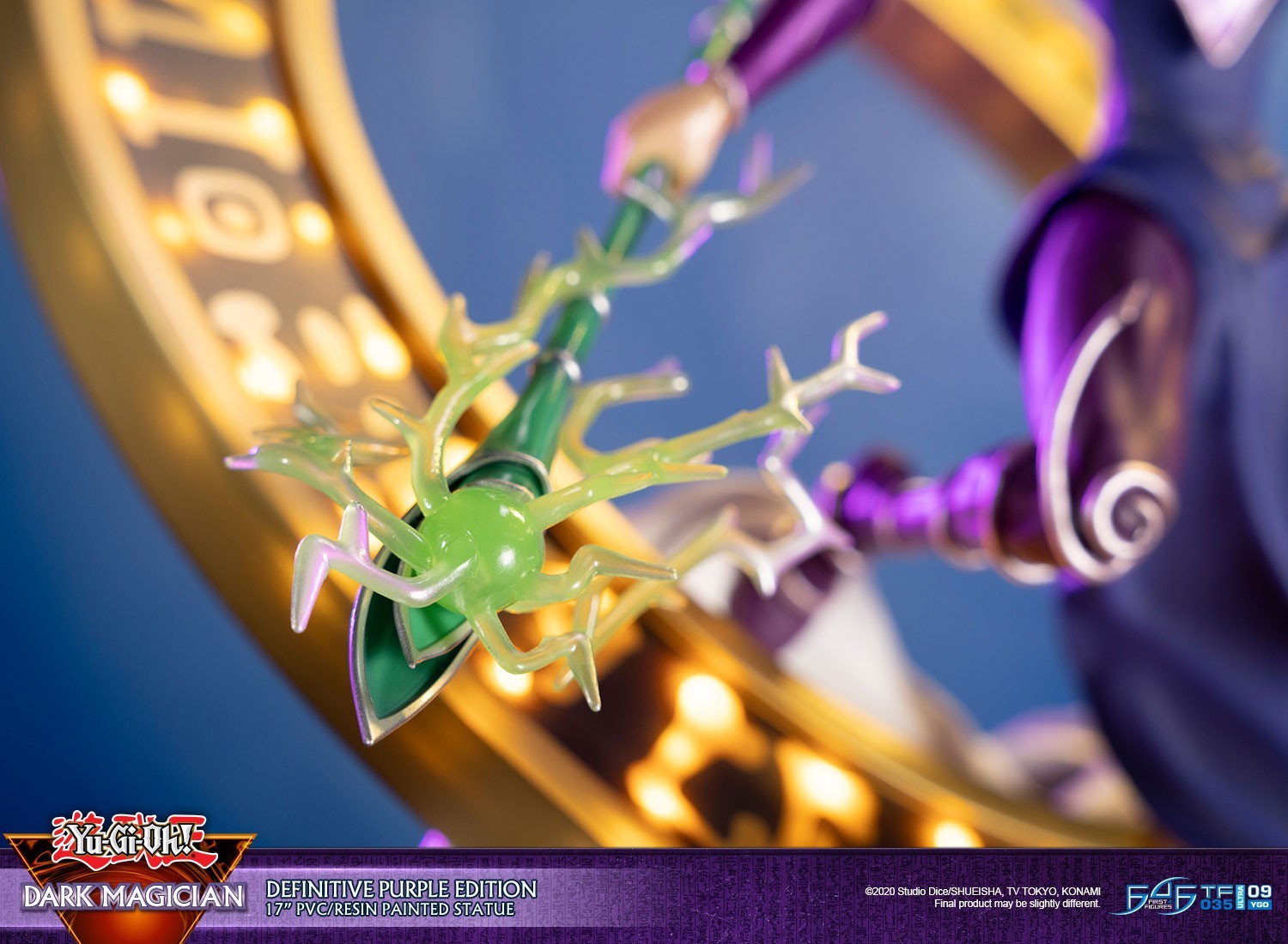 Yu-Gi-Oh! Duel Monsters - Black Magician - Definitive Purple Edition (First 4 Figures, Konami)
