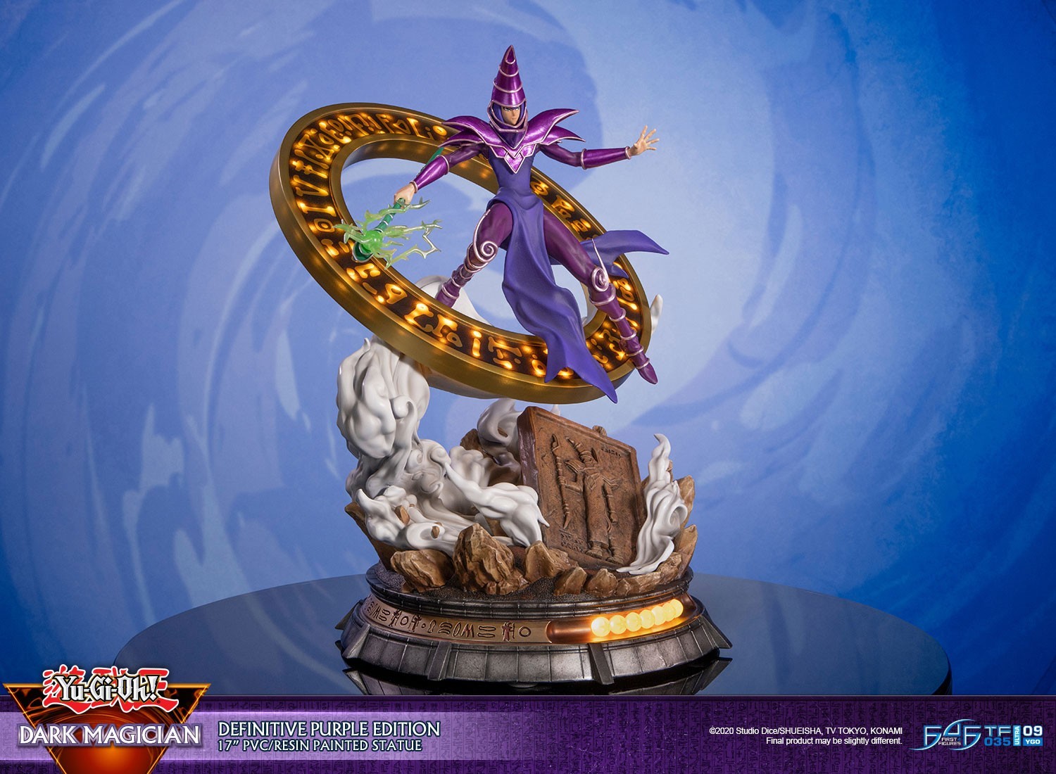 Yu-Gi-Oh! Duel Monsters - Black Magician - Definitive Purple Edition (First 4 Figures, Konami)