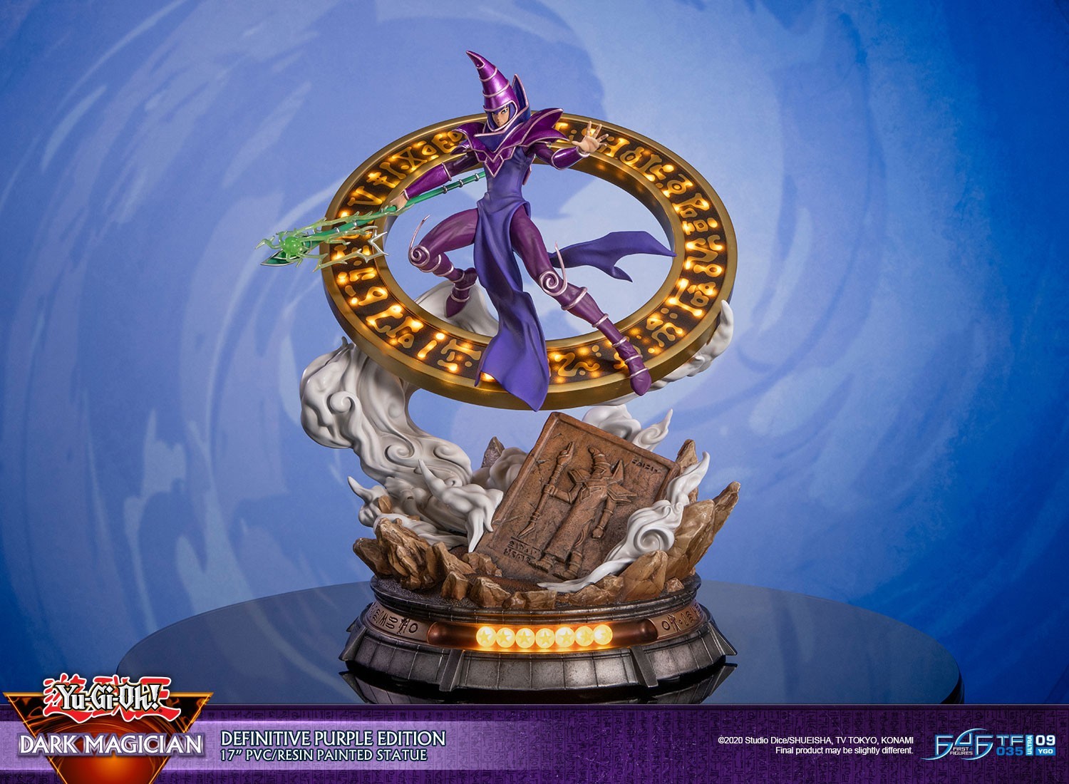 Yu-Gi-Oh! Duel Monsters - Black Magician - Definitive Purple Edition (First 4 Figures, Konami)