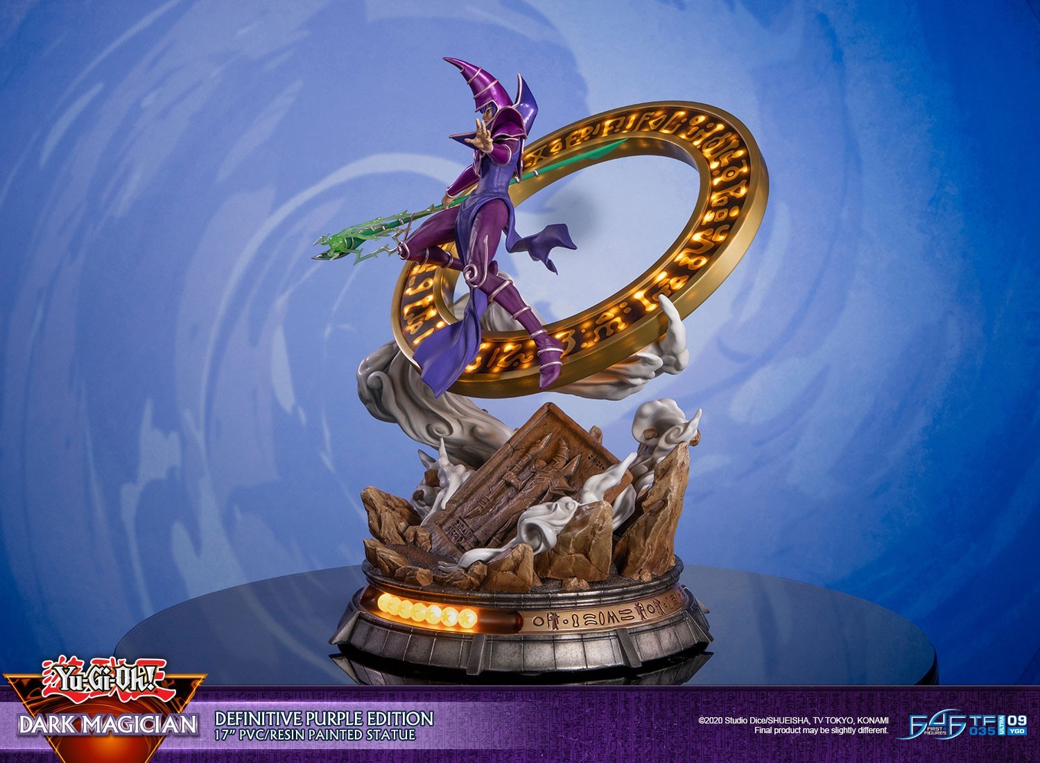 Yu-Gi-Oh! Duel Monsters - Black Magician - Definitive Purple Edition (First 4 Figures, Konami)