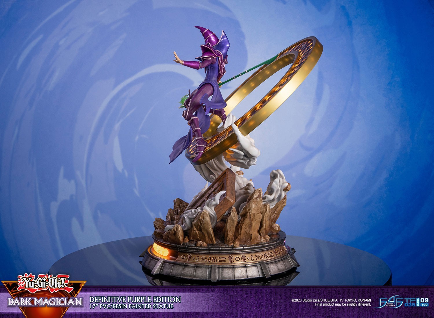 Yu-Gi-Oh! Duel Monsters - Black Magician - Definitive Purple Edition (First 4 Figures, Konami)