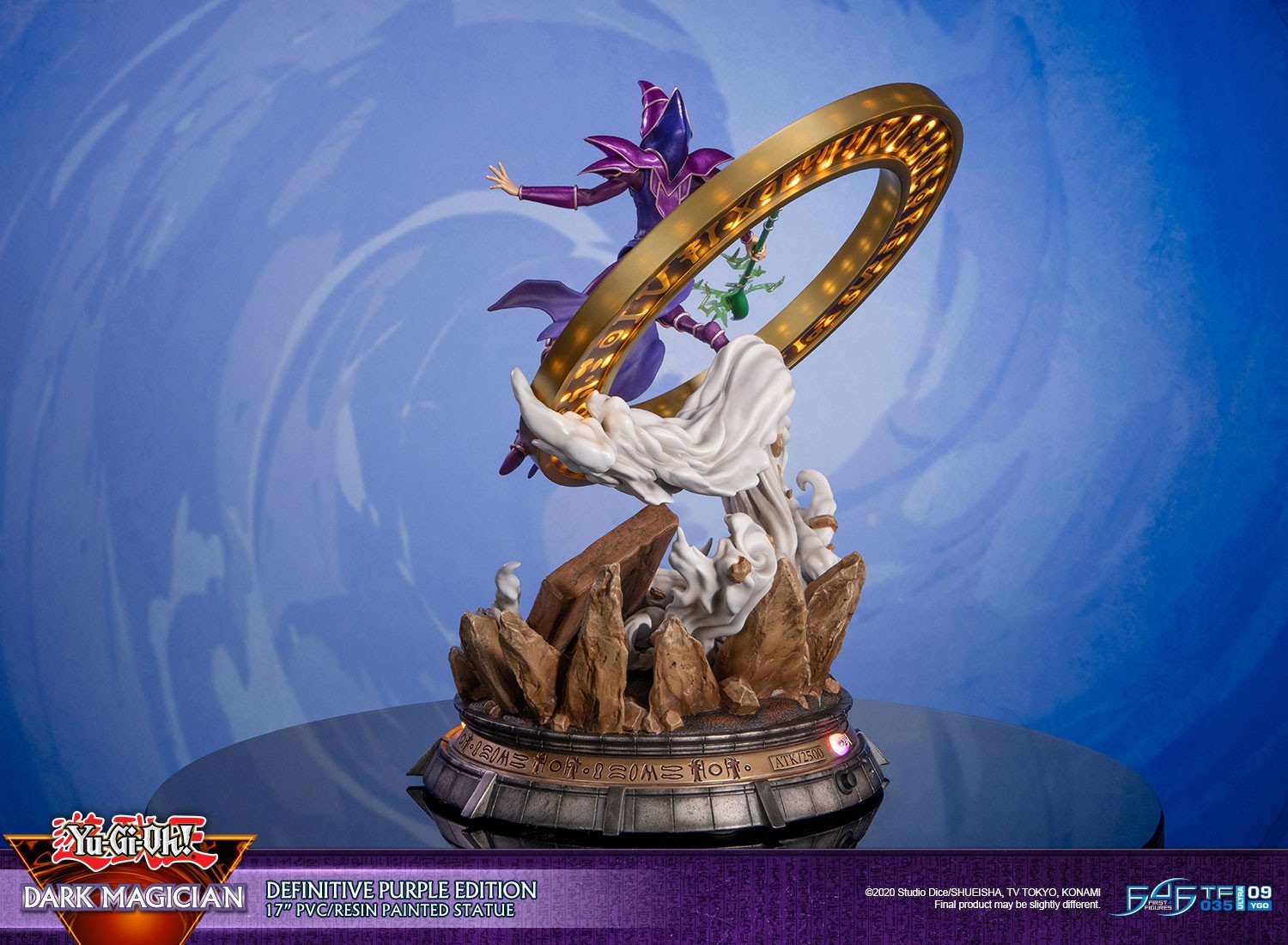 Yu-Gi-Oh! Duel Monsters - Black Magician - Definitive Purple Edition (First 4 Figures, Konami)