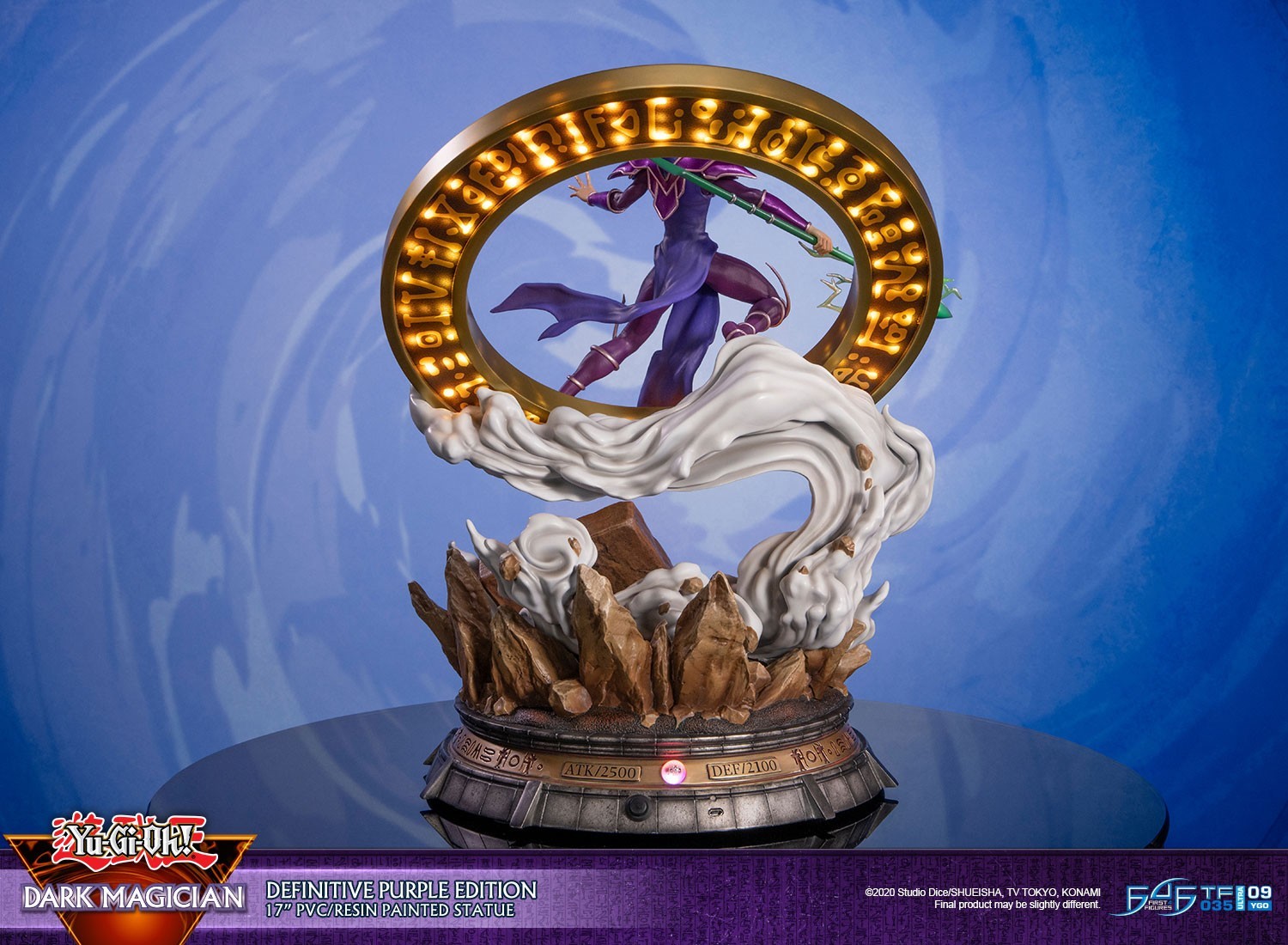 Yu-Gi-Oh! Duel Monsters - Black Magician - Definitive Purple Edition (First 4 Figures, Konami)