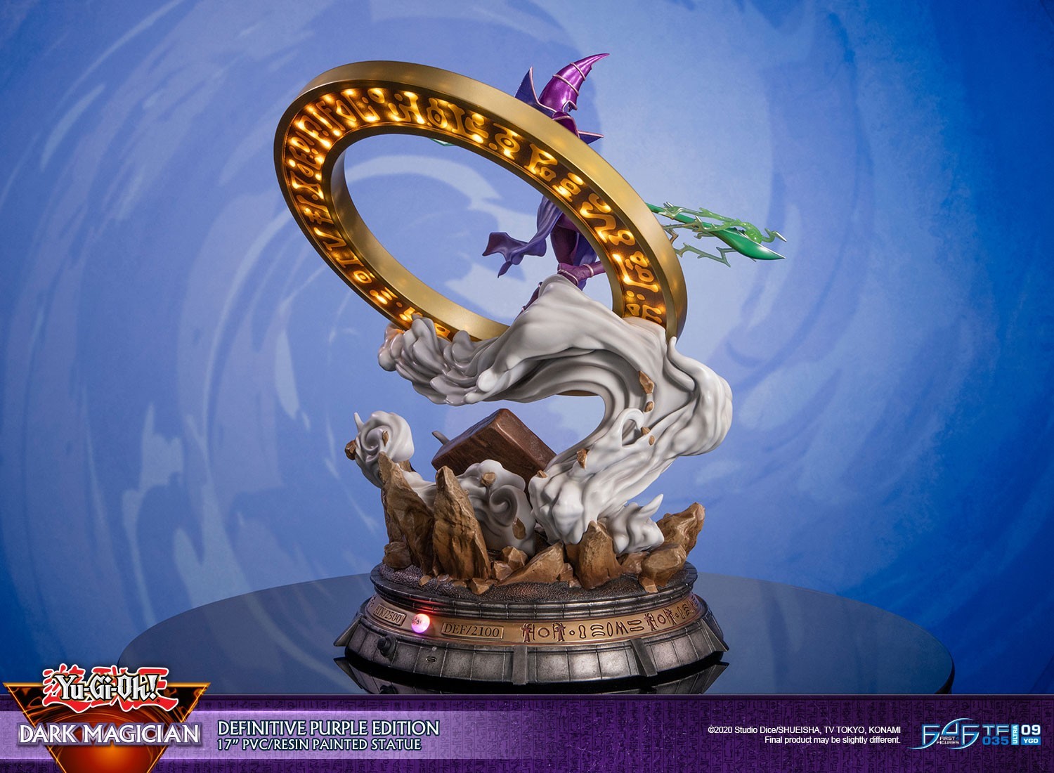 Yu-Gi-Oh! Duel Monsters - Black Magician - Definitive Purple Edition (First 4 Figures, Konami)
