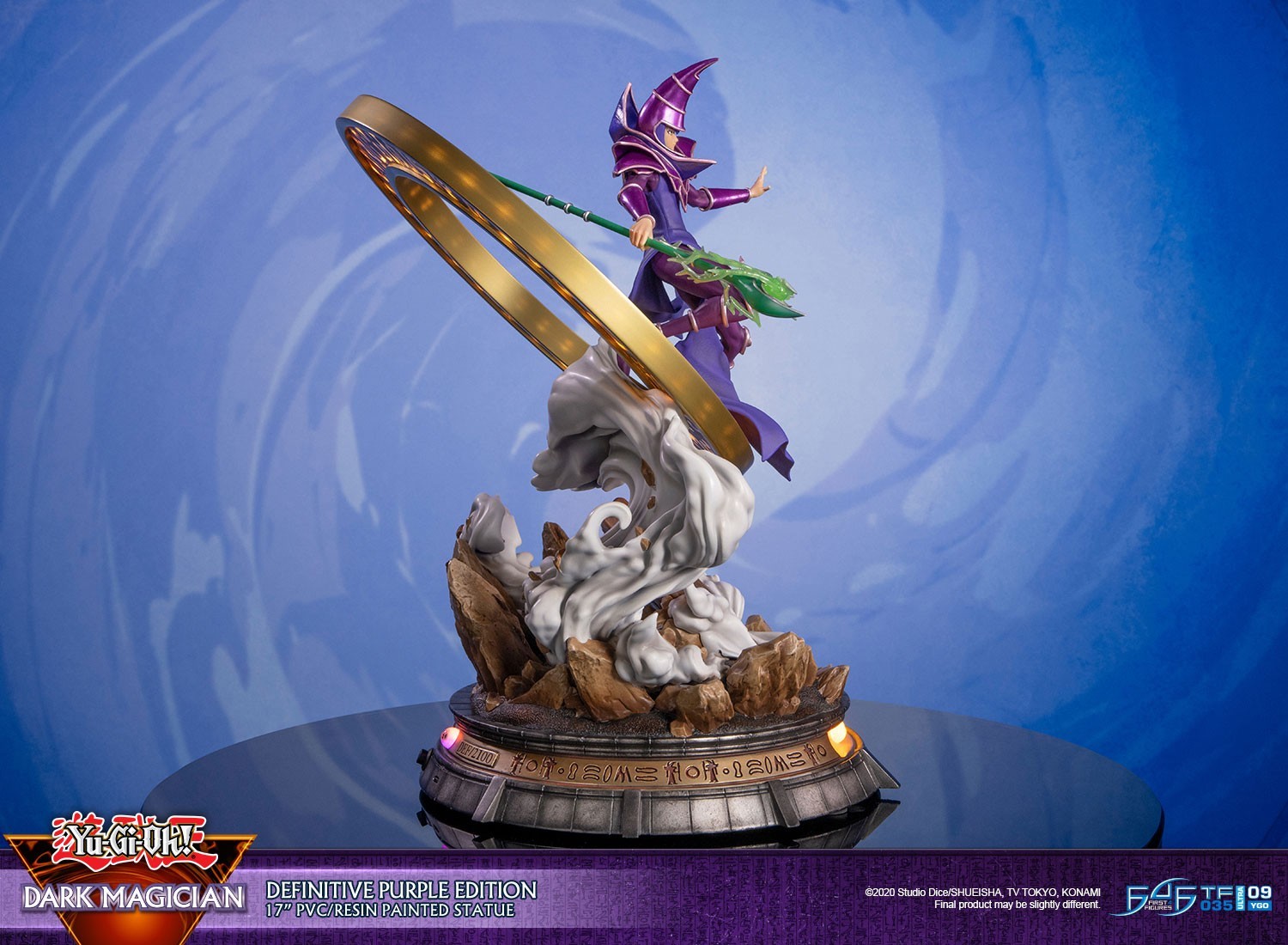 Yu-Gi-Oh! Duel Monsters - Black Magician - Definitive Purple Edition (First 4 Figures, Konami)