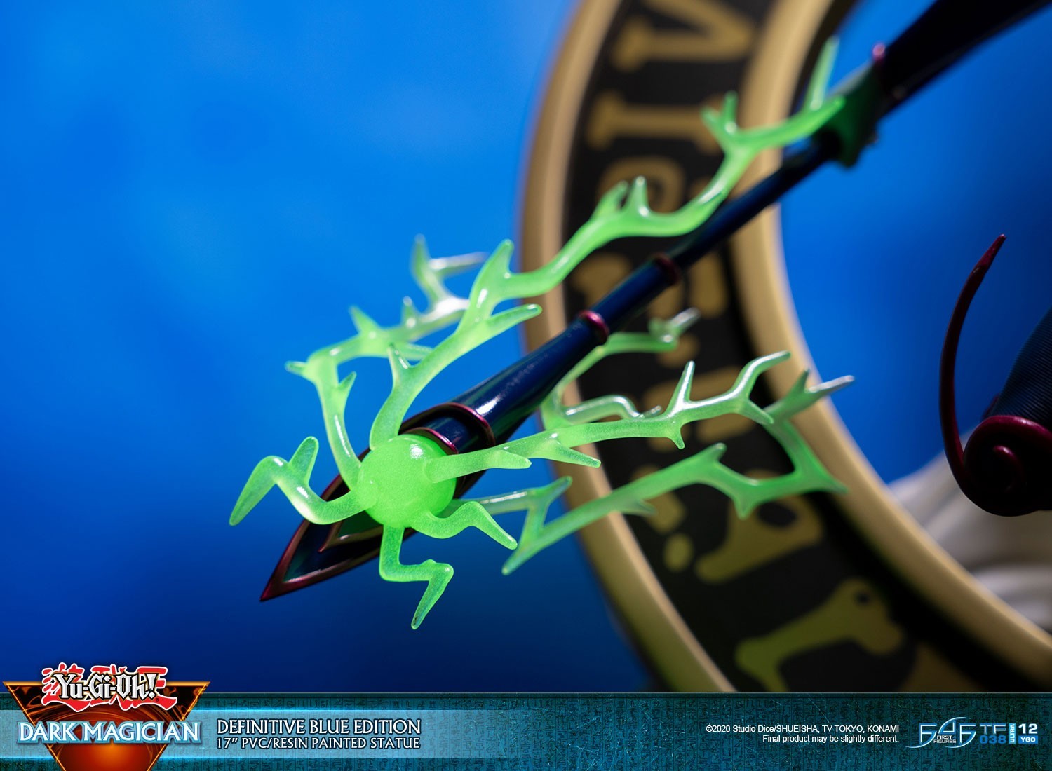 Yu-Gi-Oh! Duel Monsters - Black Magician - Definitive Blue Edition (First 4 Figures, Konami) photo 5