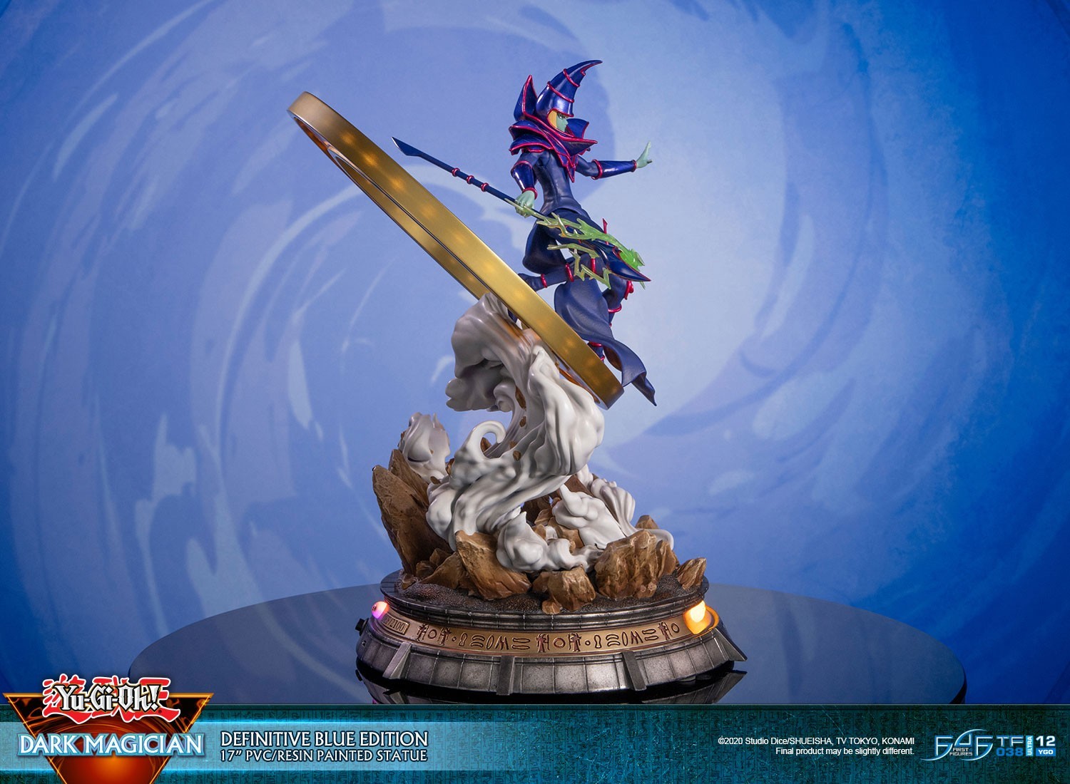 Yu-Gi-Oh! Duel Monsters - Black Magician - Definitive Blue Edition (First 4 Figures, Konami) photo 8