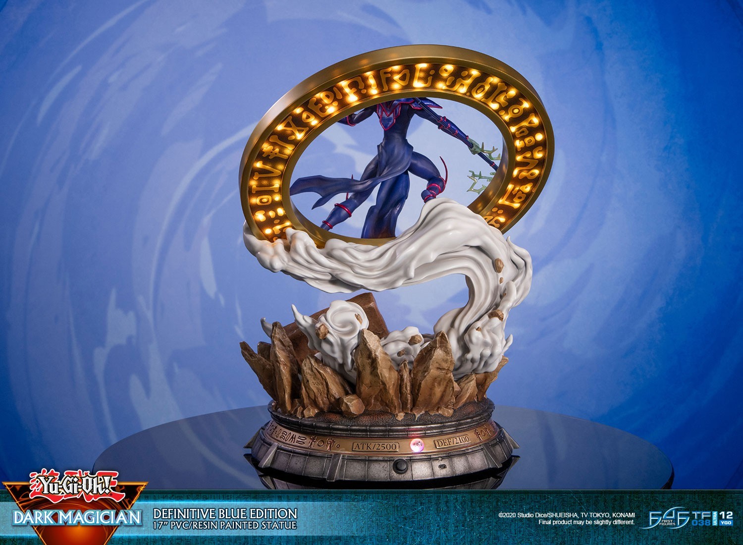 Yu-Gi-Oh! Duel Monsters - Black Magician - Definitive Blue Edition (First 4 Figures, Konami) photo 10