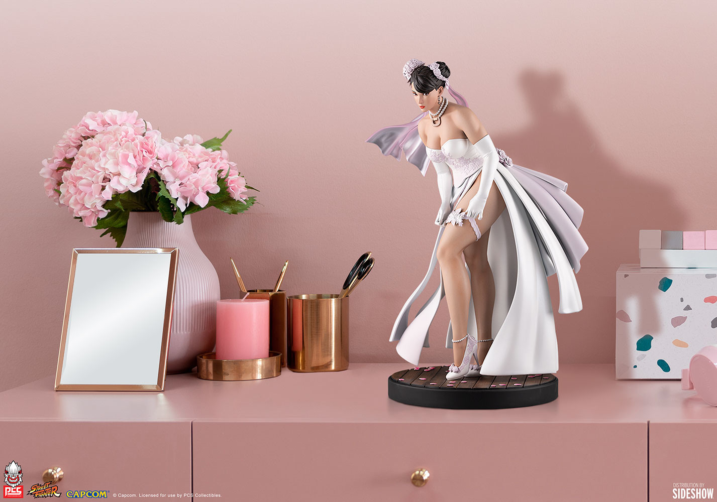 Street Fighter V - Chun-Li - Street Fighter Season Pass - 1/4 - Wedding Dress (Premium Collectibles Studio, Sideshow Collectibles)