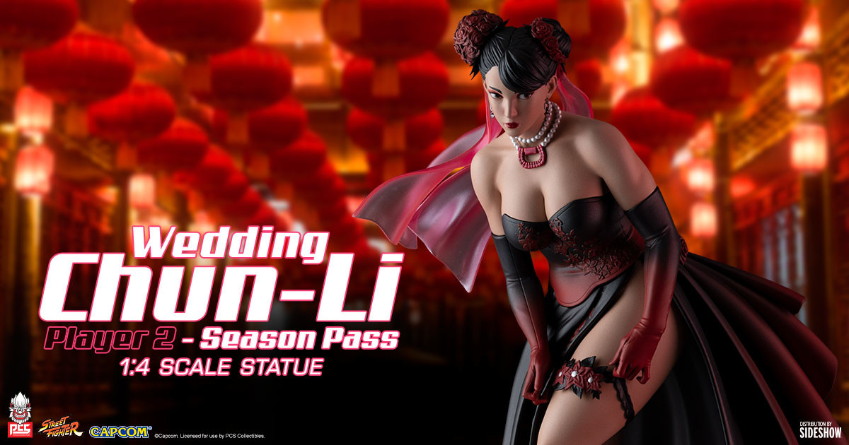 Street Fighter V - Chun-Li - Street Fighter Season Pass - 1/4 - Wedding Dress, Player 2 (Premium Collectibles Studio, Sideshow Collectibles)