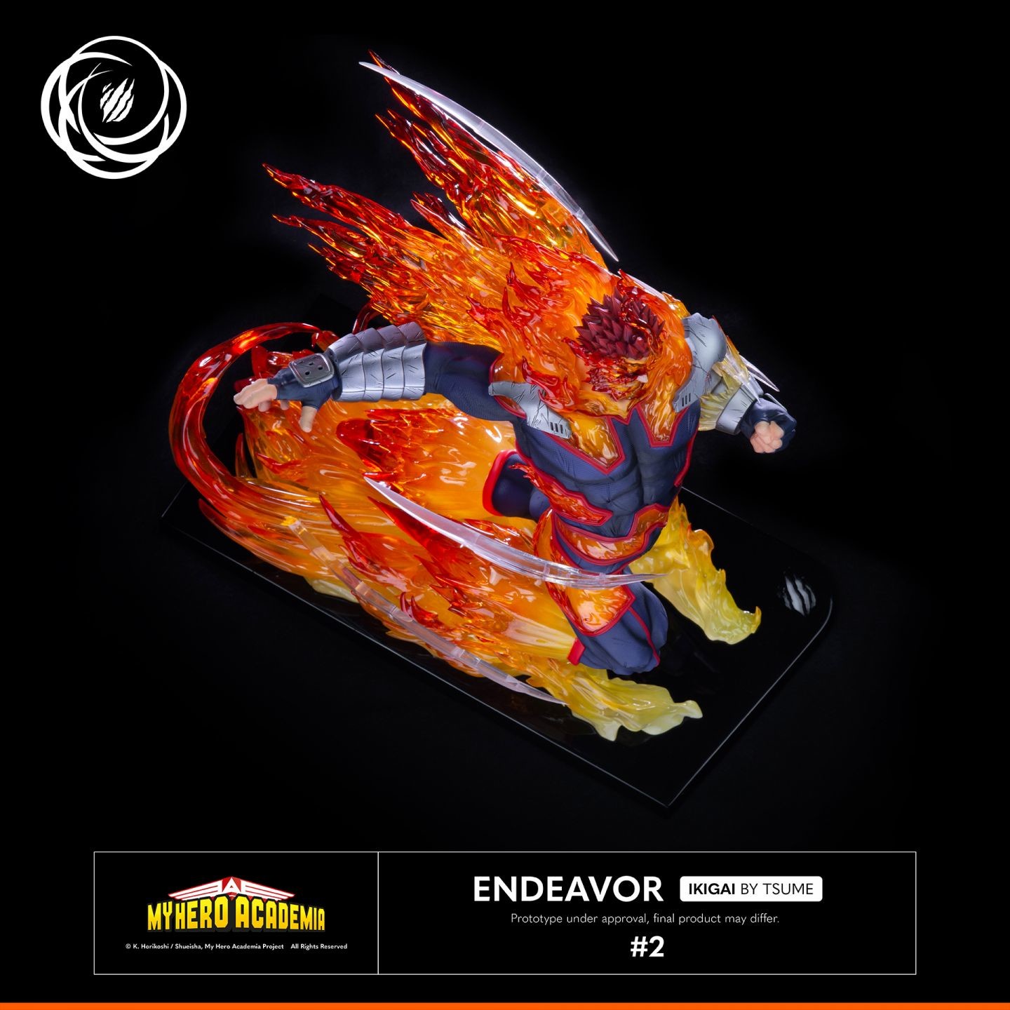 Boku no Hero Academia - Endeavor - Ikigai - 1/6 - Regular Edition (Tsume)