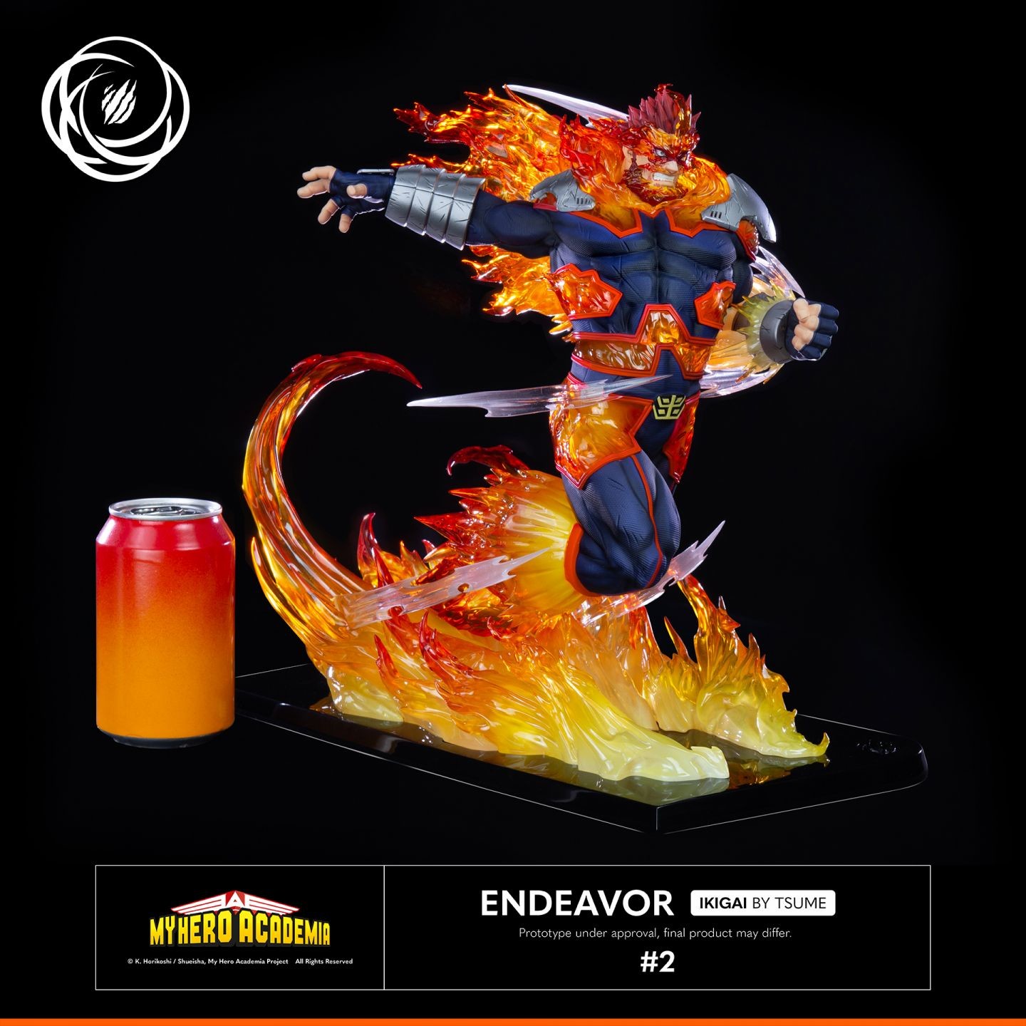 Boku no Hero Academia - Endeavor - Ikigai - 1/6 - Regular Edition (Tsume)