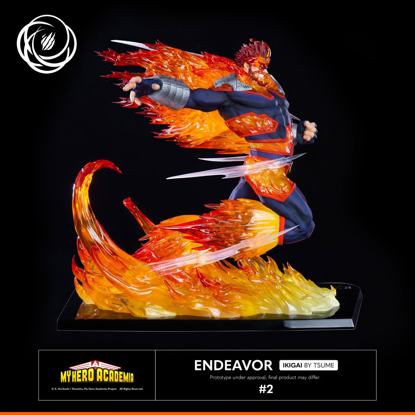 Boku no Hero Academia - Endeavor - Ikigai - 1/6 - Regular Edition (Tsume)