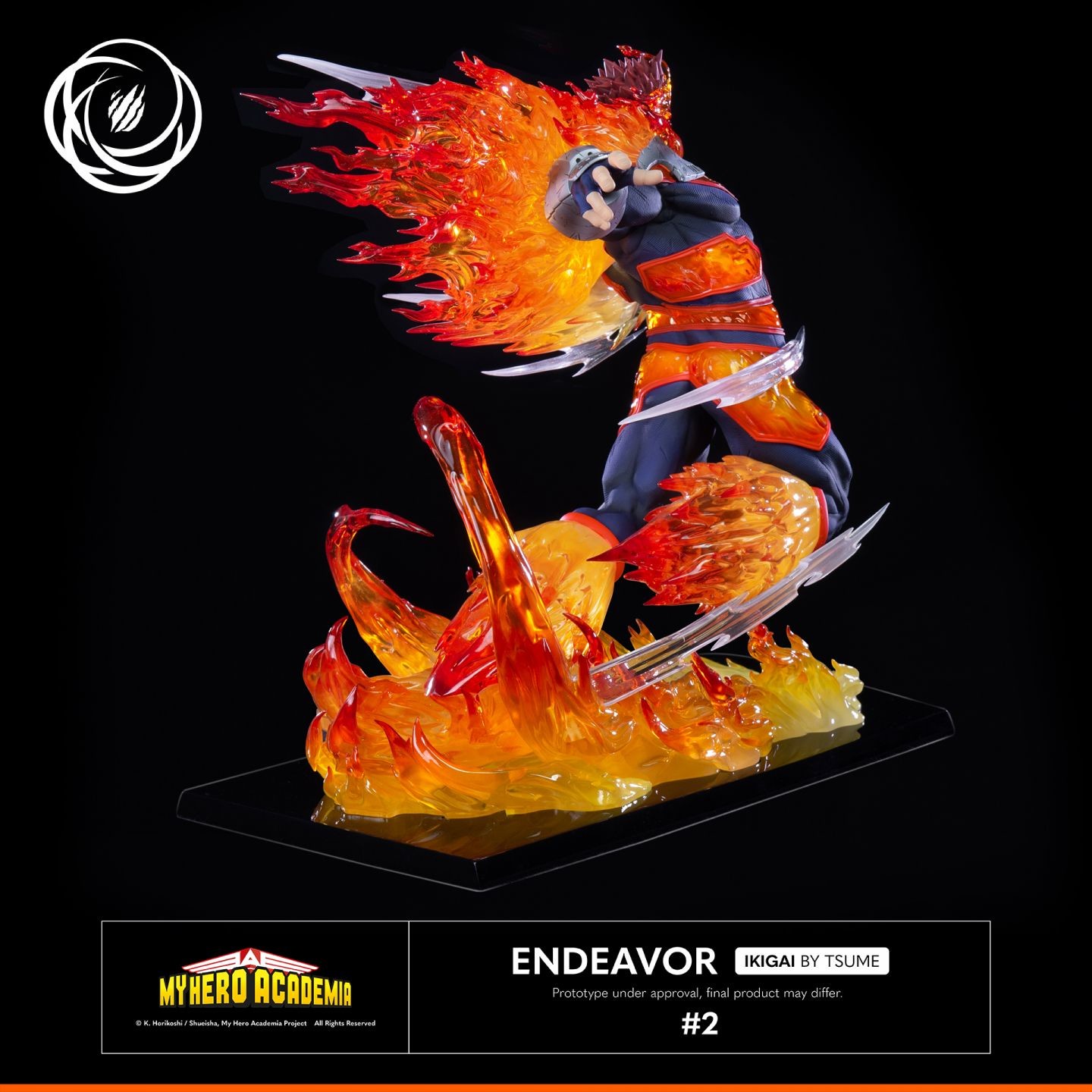 Boku no Hero Academia - Endeavor - Ikigai - 1/6 - Regular Edition (Tsume)