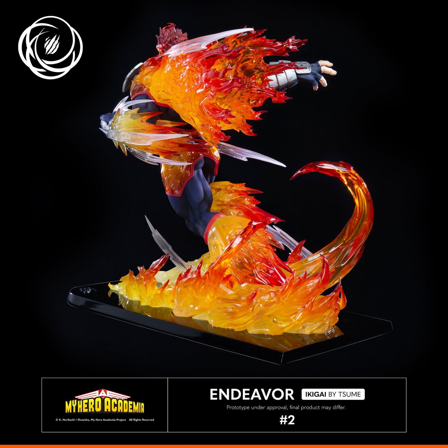 Boku no Hero Academia - Endeavor - Ikigai - 1/6 - Regular Edition (Tsume)
