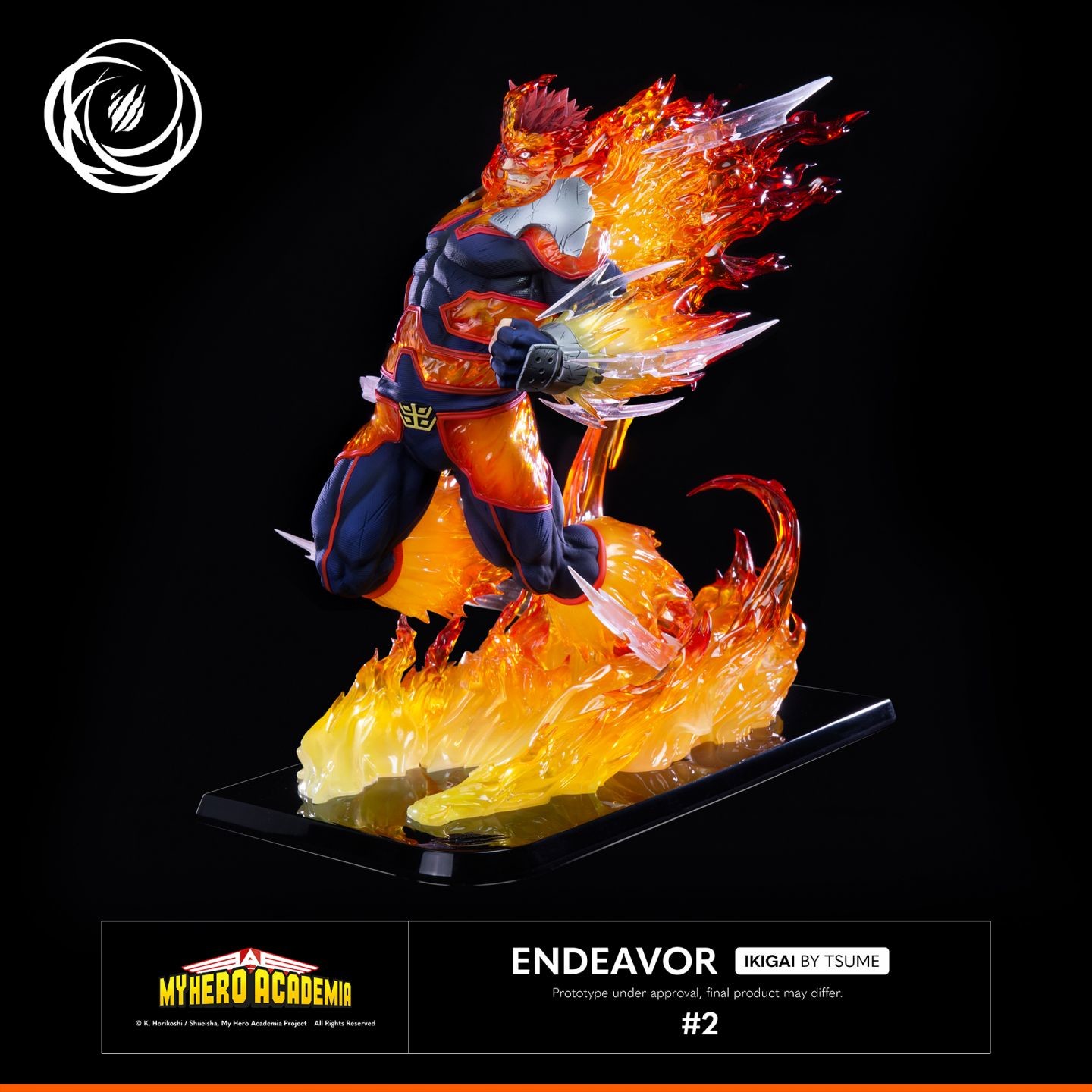 Boku no Hero Academia - Endeavor - Ikigai - 1/6 - Regular Edition (Tsume)