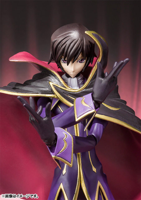 Code Geass - Hangyaku no Lelouch - Code Geass - Hangyaku no Lelouch R2 - Lelouch Lamperouge - Zero - S.H.Figuarts (Bandai) photo 3