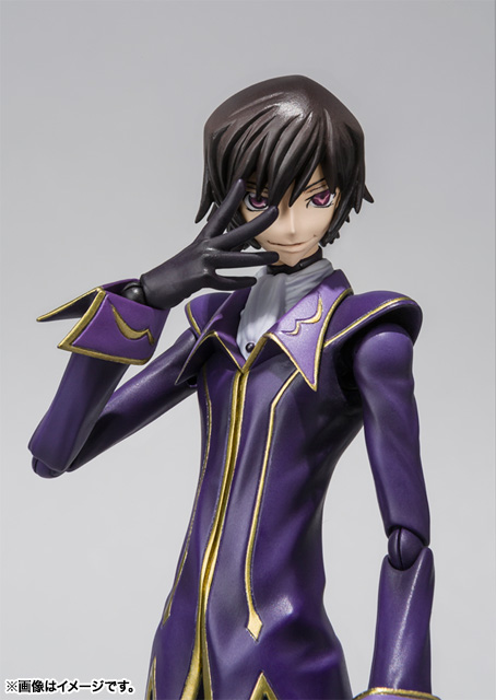 Code Geass - Hangyaku no Lelouch - Code Geass - Hangyaku no Lelouch R2 - Lelouch Lamperouge - Zero - S.H.Figuarts (Bandai) photo 4