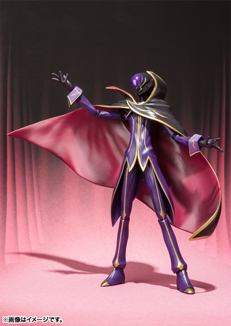Code Geass - Hangyaku no Lelouch - Code Geass - Hangyaku no Lelouch R2 - Lelouch Lamperouge - Zero - S.H.Figuarts (Bandai) photo 8