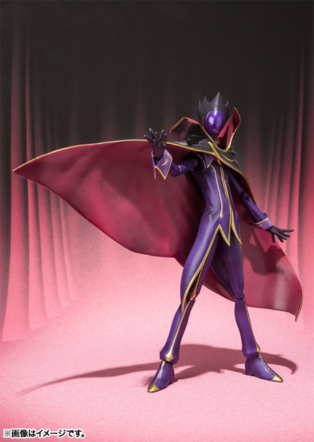 Code Geass - Hangyaku no Lelouch - Code Geass - Hangyaku no Lelouch R2 - Lelouch Lamperouge - Zero - S.H.Figuarts (Bandai) photo 9