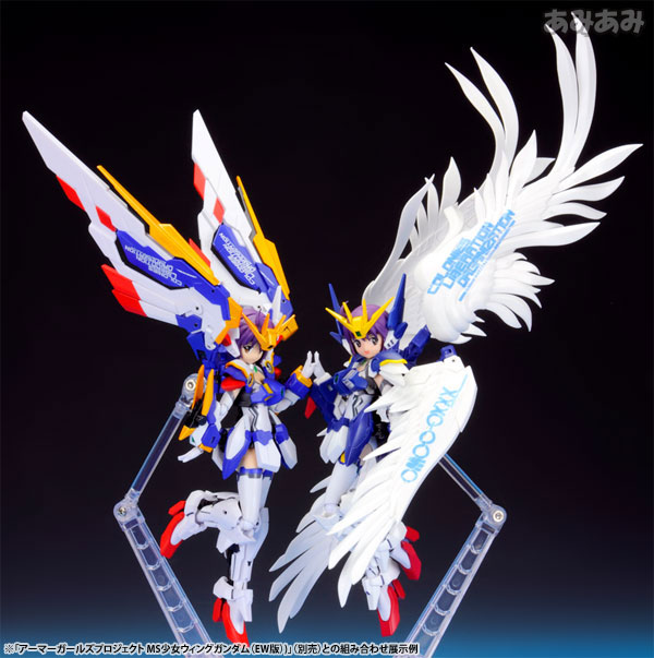 Shin Kidou Senki Gundam Wing Endless Waltz - XXXG-00W0 Wing Gundam Zero Custom - A.G.P. - MS Girl (Bandai)