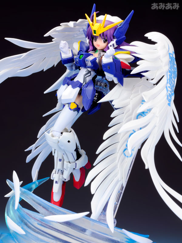 Shin Kidou Senki Gundam Wing Endless Waltz - XXXG-00W0 Wing Gundam Zero Custom - A.G.P. - MS Girl (Bandai) photo 7