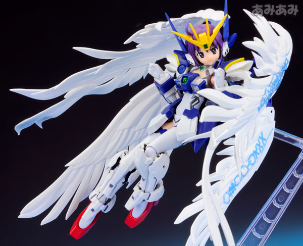 Shin Kidou Senki Gundam Wing Endless Waltz - XXXG-00W0 Wing Gundam Zero Custom - A.G.P. - MS Girl (Bandai) photo 8