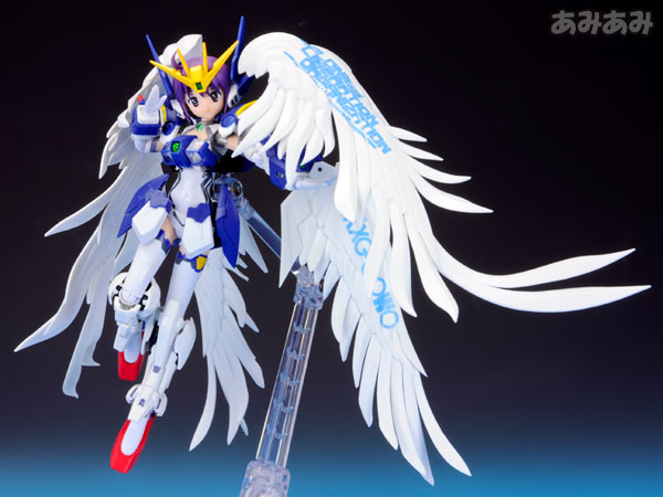 Shin Kidou Senki Gundam Wing Endless Waltz - XXXG-00W0 Wing Gundam Zero Custom - A.G.P. - MS Girl (Bandai) photo 9