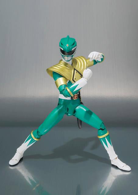 Hikounin Sentai Akibaranger Season Tsuu - Kyouryuu Sentai Zyuranger - Mighty Morphin Power Rangers - Dragon Ranger - S.H.Figuarts (Bandai) photo 8