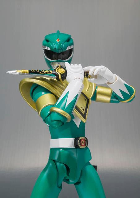 Hikounin Sentai Akibaranger Season Tsuu - Kyouryuu Sentai Zyuranger - Mighty Morphin Power Rangers - Dragon Ranger - S.H.Figuarts (Bandai) photo 9