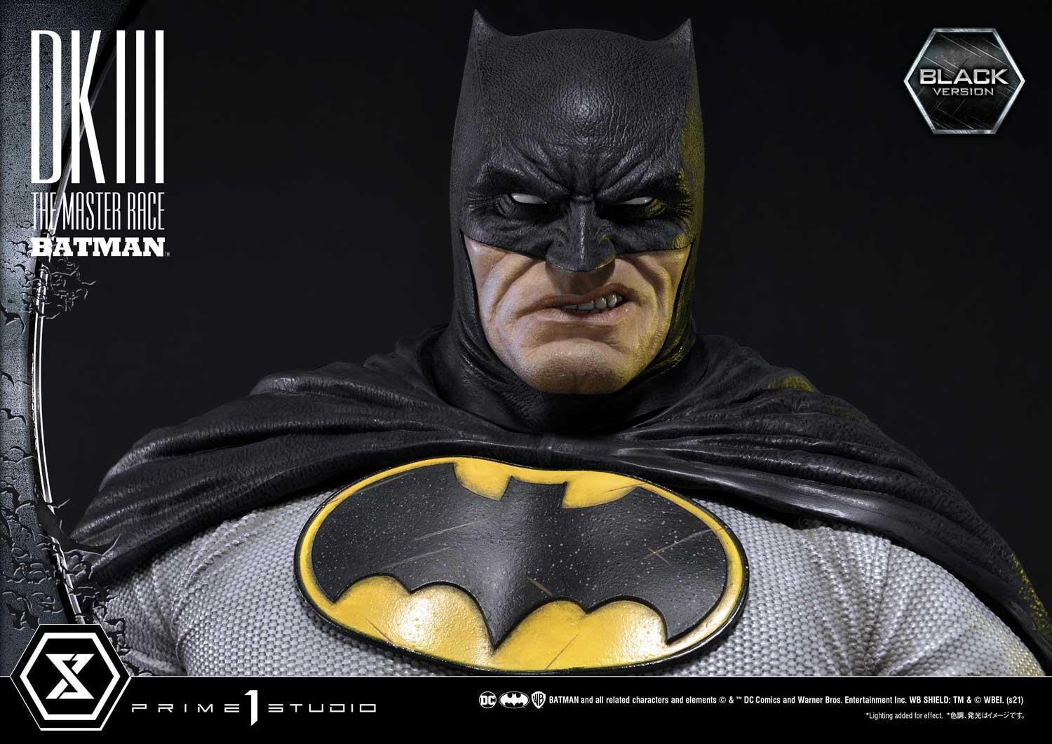 The Dark Knight III: The Master Race - Batman - Museum Masterline Series  (MMDCDK3-01BL) - 1/3 - Black Version (Prime 1 Studio)