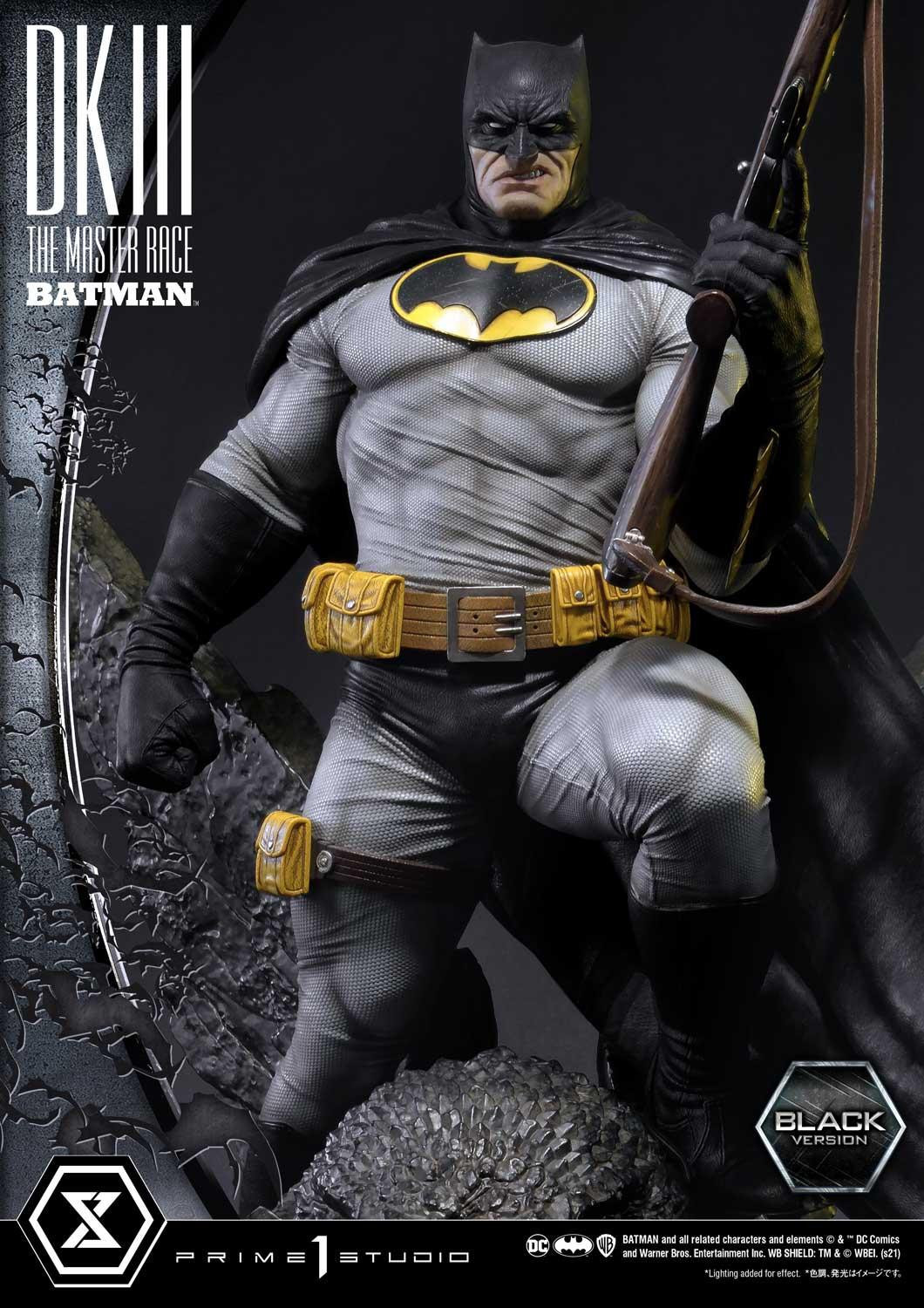 The Dark Knight III: The Master Race - Batman - Museum Masterline Series  (MMDCDK3-01BL) - 1/3 - Black Version (Prime 1 Studio)