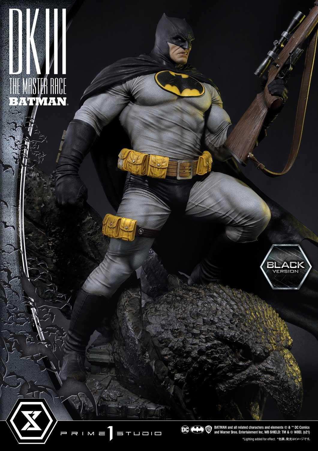 The Dark Knight III: The Master Race - Batman - Museum Masterline Series  (MMDCDK3-01BL) - 1/3 - Black Version (Prime 1 Studio)